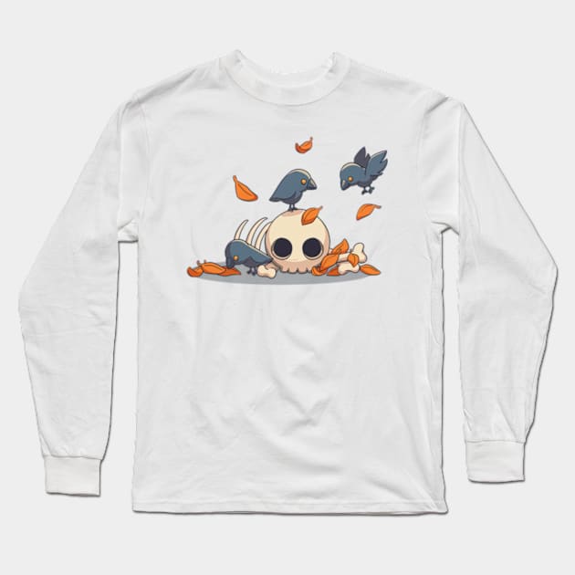 Don't Feed The Crows Long Sleeve T-Shirt by beataamberd7